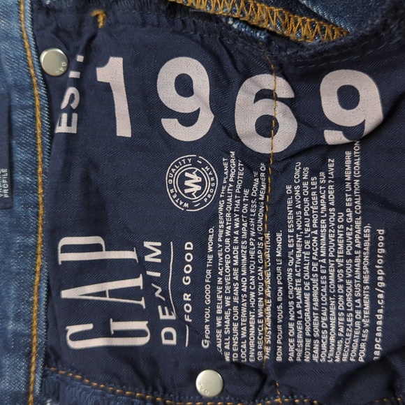 GAP skinny with fringe bottom, size 28 - Picture 6 of 8